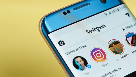 Página de inicio Instagram