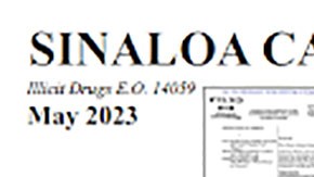 Sanciones al Cártel de Sinaloa