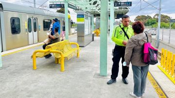 Los Embajadores de Metro visten con una playera verde limón para que los pasajeros puedan encontrarlos con facilidad.