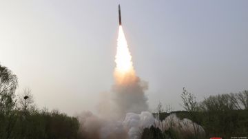 Misil norcoreano lanzado en mayo de 2023.