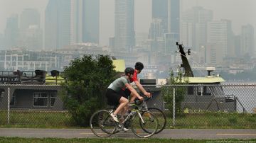 Montreal cubierta de smog por incendios forestales