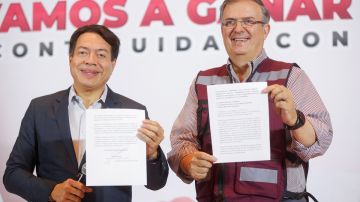 Excanciller Marcelo Ebrard se registra ante el partido político Morena como aspirante por la presidencia de México