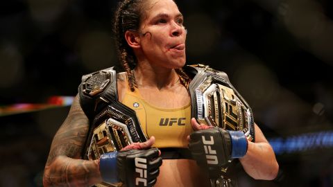 Amanda Nunes, campeona mundial del UFC.