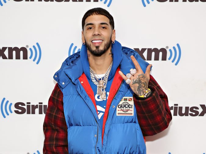 Anuel AA, cantante de género urbano, en Nueva York.