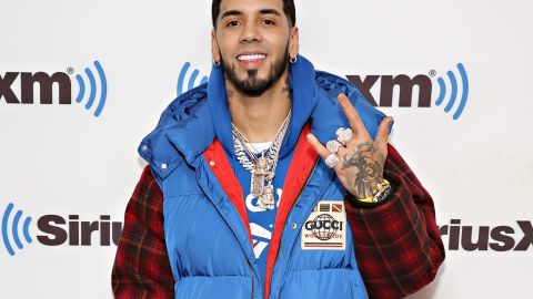 Anuel AA, cantante de género urbano, en Nueva York.