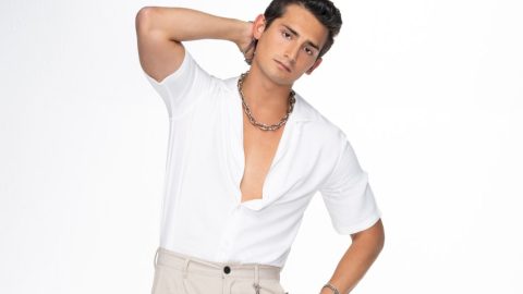 Emilio Osorio, actor, cantante e hijo de Niurka Marcos y Juan Osorio.