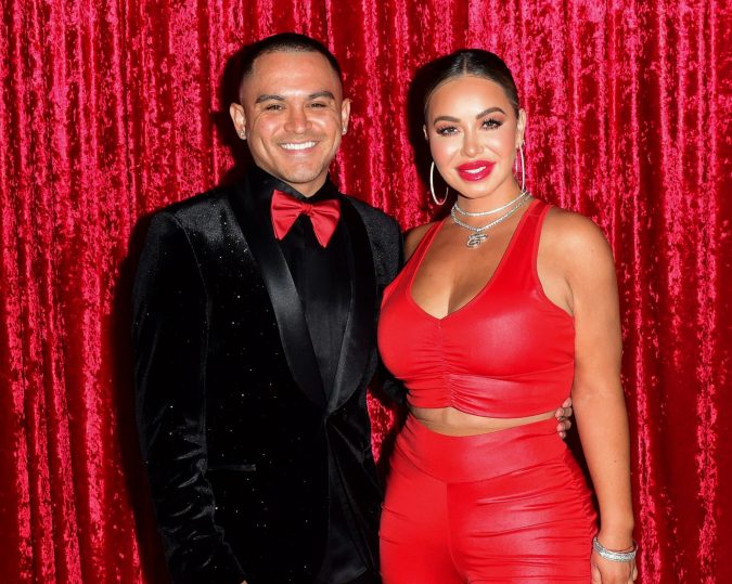 Emilio Sánchez y Chiquis Rivera en al 4HUNNID THE NEW CHAPTER en Los Ángeles.