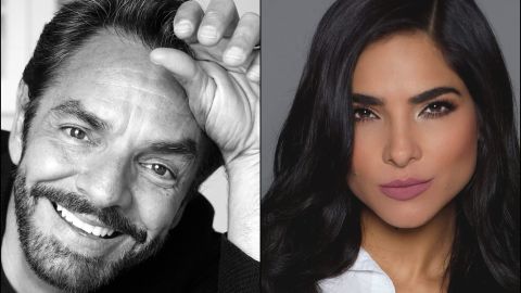 Eugenio Derbez, actor mexicano. Alejandra Espinoza, actriz y animadora mexicana.