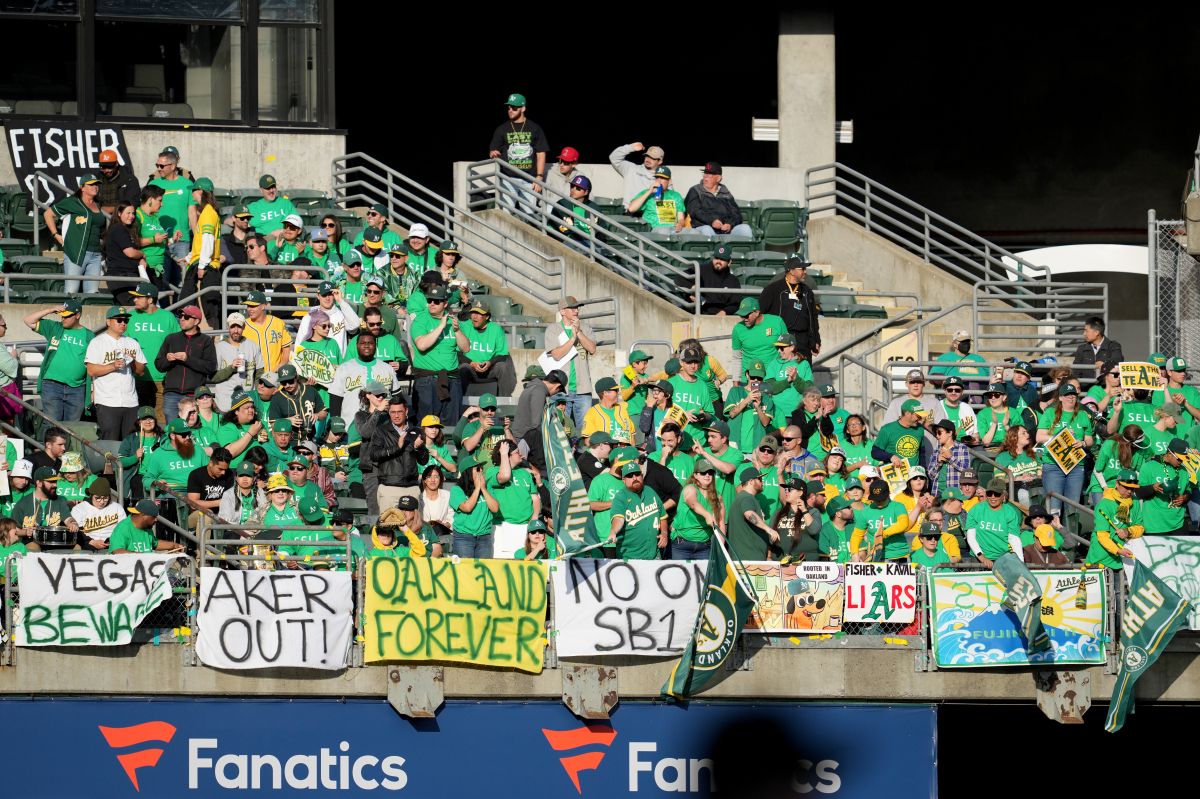 Oakland Athletics fans are protesting their franchise city change announced for the upcoming season.