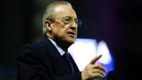 Florenitno Pérez, presidente del Real Madrid.