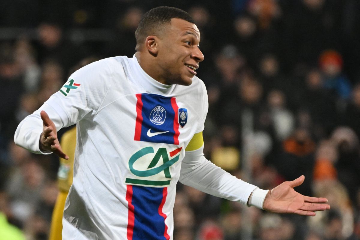 Kylian Mbappé, delantero francés en un encuentro con el PSG. FRANCOIS LO PRESTI- GettyImages.