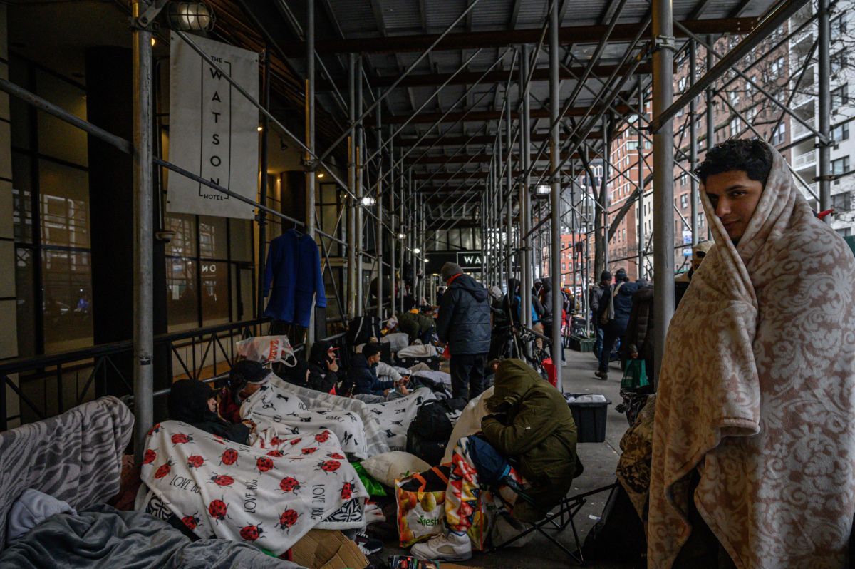 Han llegado a la ciudad 74.000 inmigrantes de los que 47.200 están bajo cuidado de la ciudad de Nueva York.