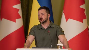 Zelensky participó en una conferencia de prensa con el primer ministro de Canadá, Justin Trudeau, el 10 de junio de 2023 en Kiev.