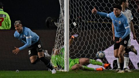 Luciano Rodríguez, goleador de la final entre Uruguay e Italia Sub-20.