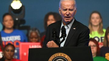 Joe Biden realizó un gran mitin de su campaña electoral con los trabajadores sindicalizados en Filadelfia.
