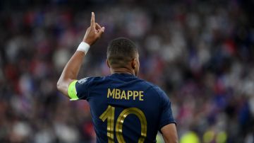 Mbappé lidera la lista por segundo año consecutivo.