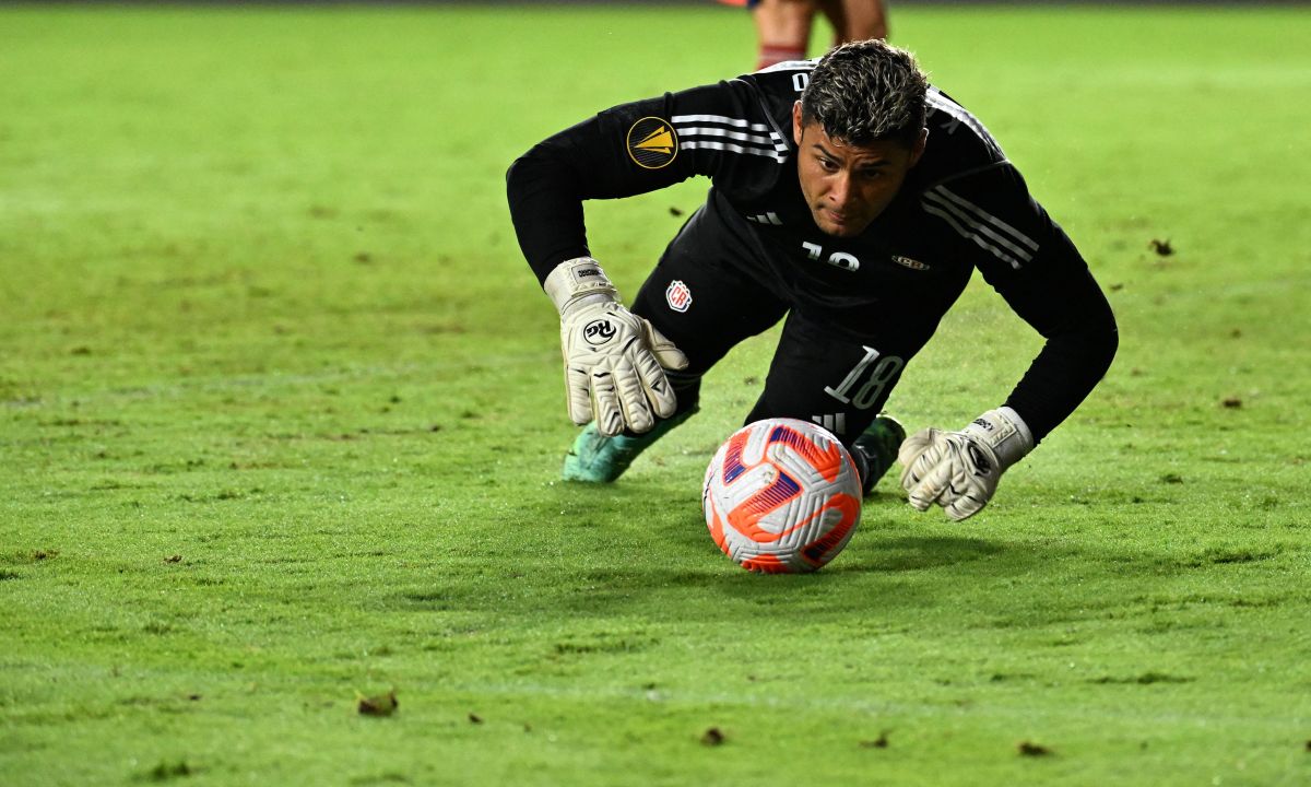 Kevin Chamorro, portero de Costa Rica.