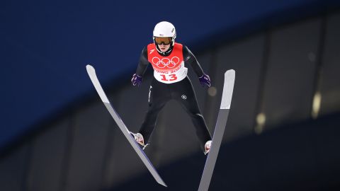 Patrick Gasienica en Beijing 2022 con Estados Unidos.