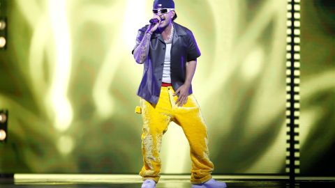 SAN JUAN, PUERTO RICO - JUNE 23: Feid performs onstage during Premios Tu Música Urbano 2022 on June 23, 2022 in San Juan, Puerto Rico. (Photo by Jose R. Madera/Getty Images)