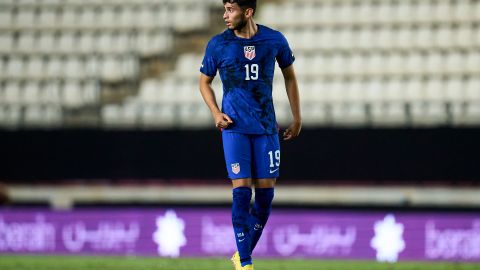 Ricardo Pepi, jugador de la selección de Estados Unidos.