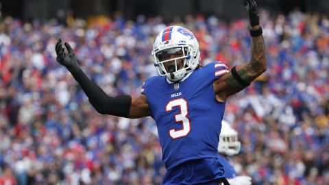 Damar Hamlin jugador de los Buffalo Bills en la NFL.