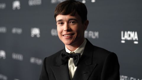 LOS ANGELES, CALIFORNIA - NOVEMBER 05: Elliot Page, wearing Gucci, attends the 2022 LACMA ART+FILM GALA Presented By Gucci at Los Angeles County Museum of Art on November 05, 2022 in Los Angeles, California. (Photo by Presley Ann/Getty Images for LACMA)