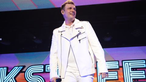 DETROIT, MICHIGAN - DECEMBER 06: Nick Carter of the Backstreet Boys performs onstage during iHeartRadio Channel 95.5's Jingle Ball 2022 Presented by Capital One at Little Caesars Arena on December 06, 2022 in Detroit, Michigan. (Photo by Scott Legato/Getty Images for iHeartRadio)