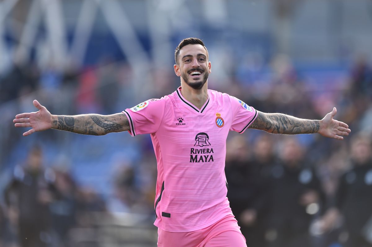 Joselu marcó 17 goles la campaña pasada con el Espanyol / Foto: Denis Doyle / Getty Images
