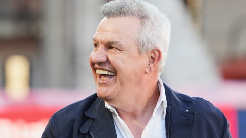 Javier Aguirre durante un partido del Mallorca.