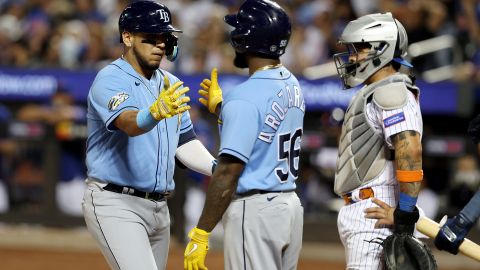 Paredes y Arozarena son dos de los mejores bateadores de los Rays.