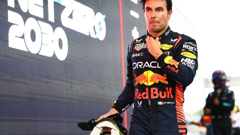 Sergio 'Checo' Pérez, piloto mexicano de Fórmula 1 durante el GP de España 2023.