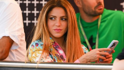 Shakira se fue a tomar unas copas con Lewis Hamilton.