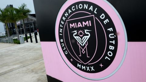 FORT LAUDERDALE, FLORIDA - JUNE 07: The DRV PNK stadium where the professional soccer team Inter Miami plays games on June 07, 2023 in Fort Lauderdale, Florida. Reports indicate the team has signed Argentine legend Lionel Messi as a free agent. (Photo by Joe Raedle/Getty Images).