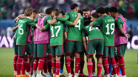 Selección de México en el Allegiant Stadium de Las Vegas.