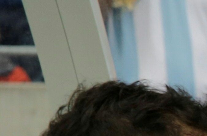 Nahuel Guzmán y Lionel Messi en la selección de Argentina.