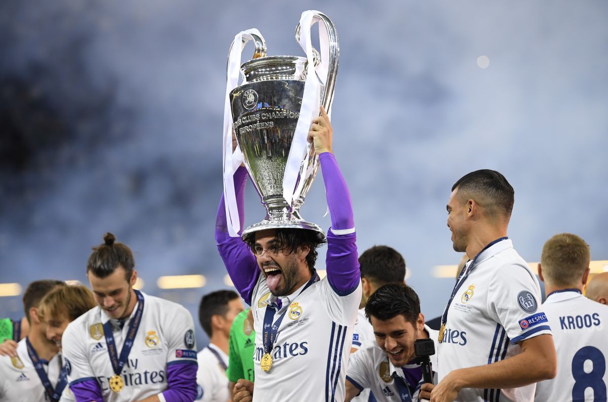 Isco ganó cinco UEFA Champions League.