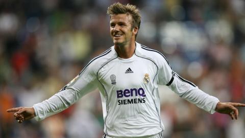 Beckham fue uno de los ingleses más populares con el Real Madrid.