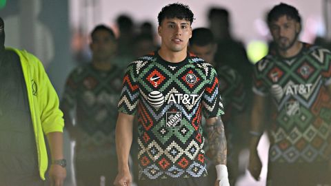 Jorge Sánchez, defensor mexicano, durante su etapa en las Águilas del América.