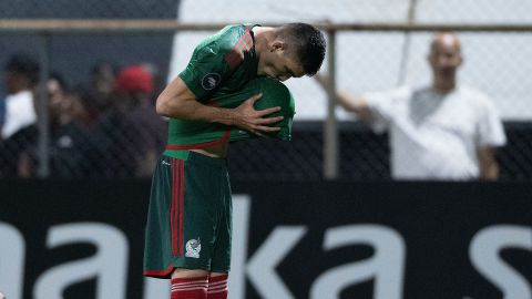 Johan Vásquez tiene un gol con la Selección de Mexico.