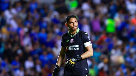 José de Jesús Corona, portero y capitán de Cruz Azul.