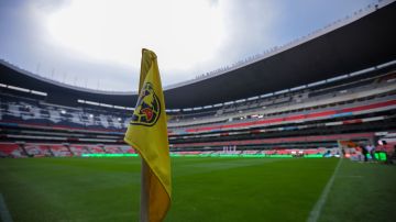 Panorámica del Estadio Azteca donde juegan las Águilas del América.