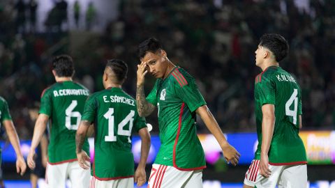 Partido de la Selección de México vs. Guatemala el 7 de junio de 2023.