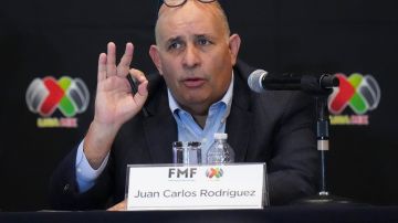 Comisionado de la FMF Juan Carlos Rodríguez.