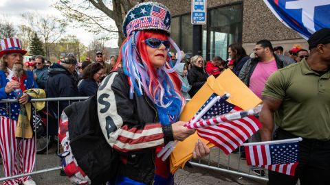 Manifestantes Trump