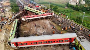 Es el peor accidente de trenes de la India en este siglo.