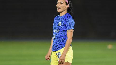 Sabrina Enciso, jugadora del América Femenil.