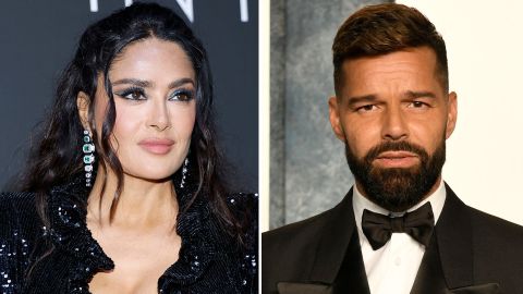 Salma Hayek y Ricky Martin | Foto: Mezcalent