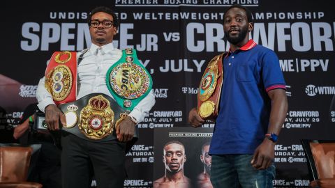Errol Spence Jr. y Terence Crawford