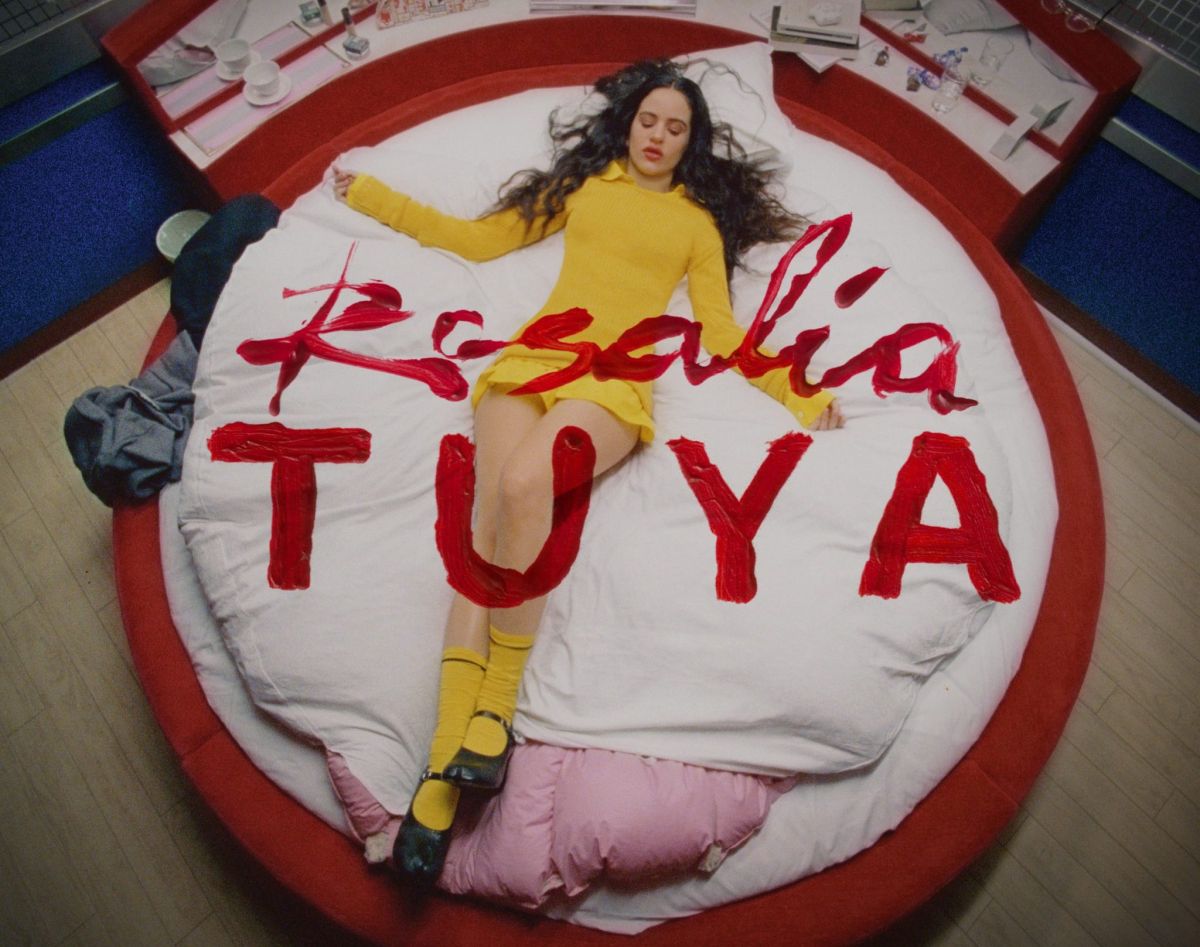 "Tuya", portada del single de Rosalía.