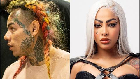 Tekashi 6ix9ine, cantante de hip hop. Yailin La Más Viral, cantante de género urbano.